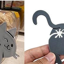 Food Lovers Snacks - 2pcs 3D Cat Butt Bread Bag