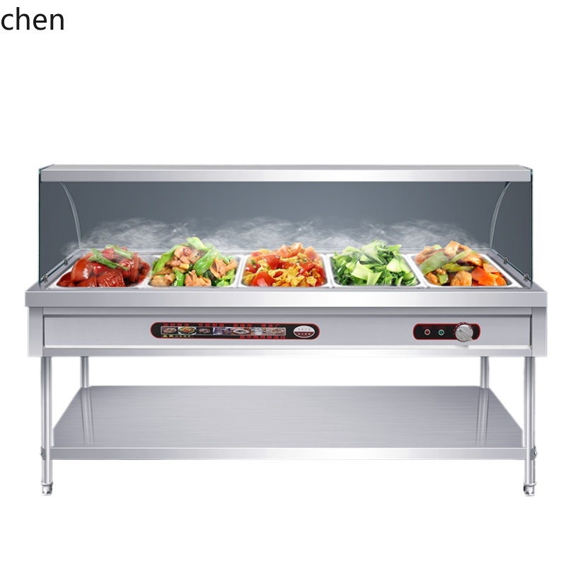 Food & Snacks Coloring - ZML fast food insulation table glass