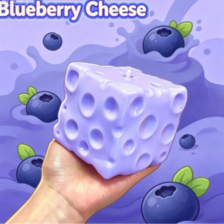 New Blueberry Color Cheese Squ - Food & Snacks Coloring recension och pris