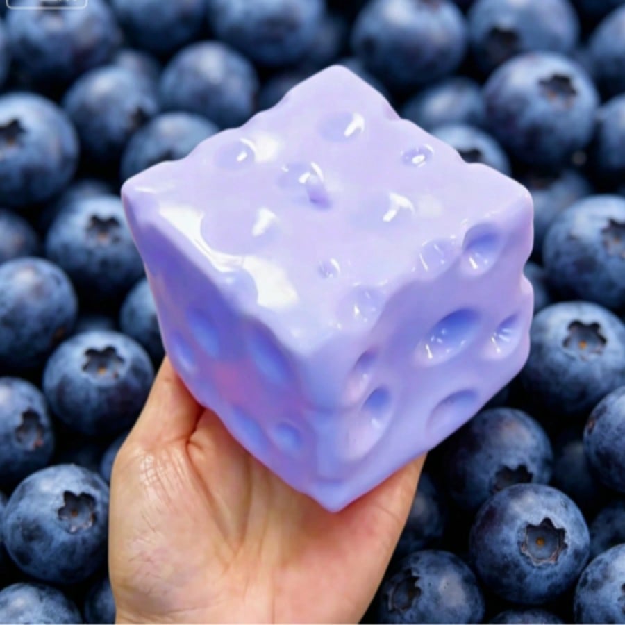 New Blueberry Color Cheese Squ - Food & Snacks Coloring recension och pris