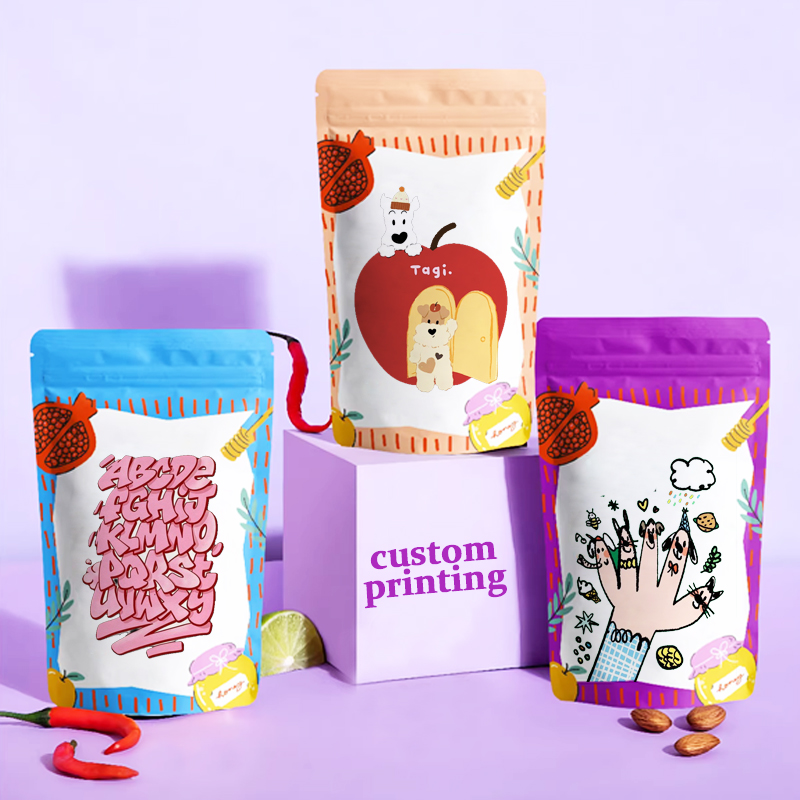Aluminum Foil Bag Standing Zip - Food Lovers Snacks recension och pris