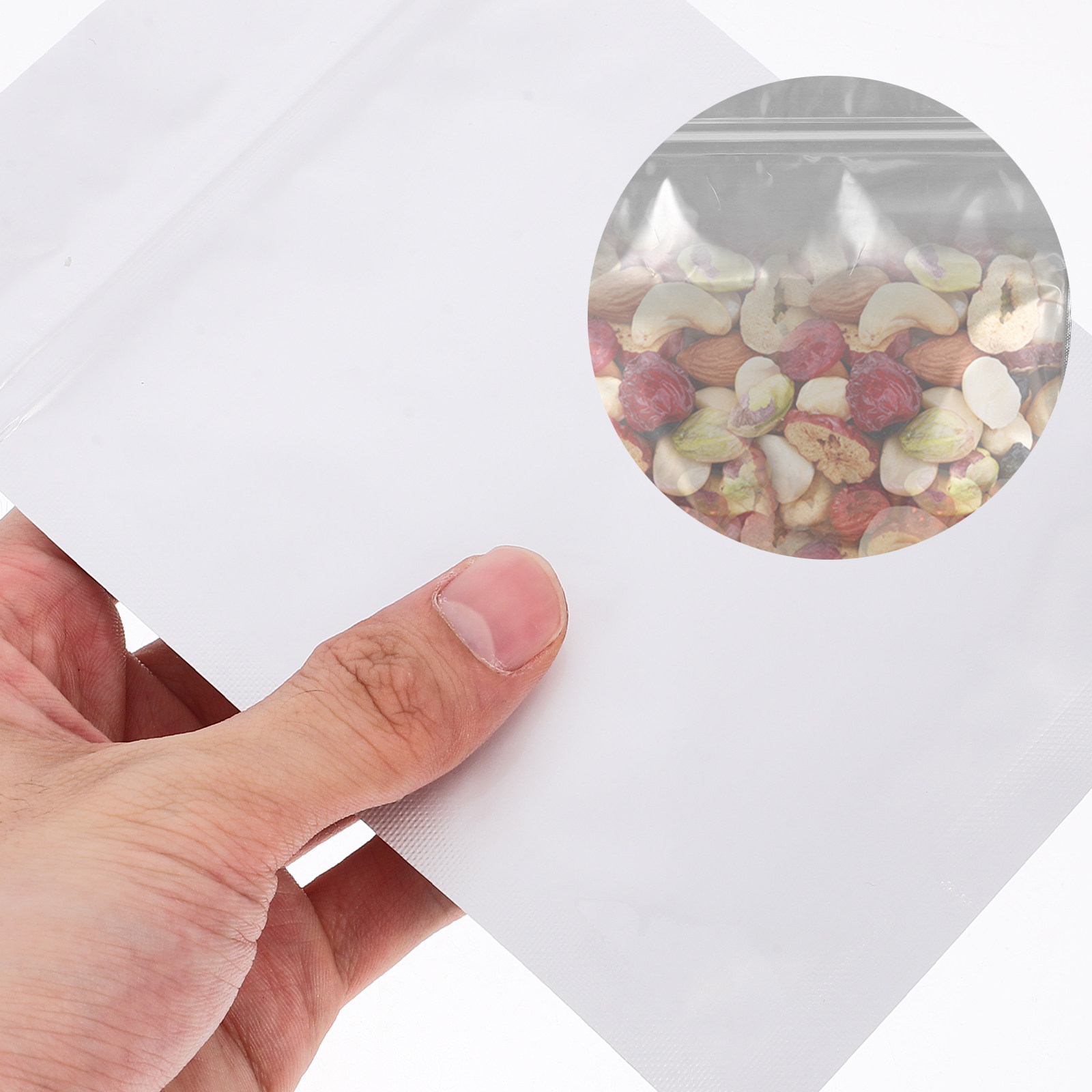 50Pcs Airtight Resealable Bags - Food With Snacks recension och pris