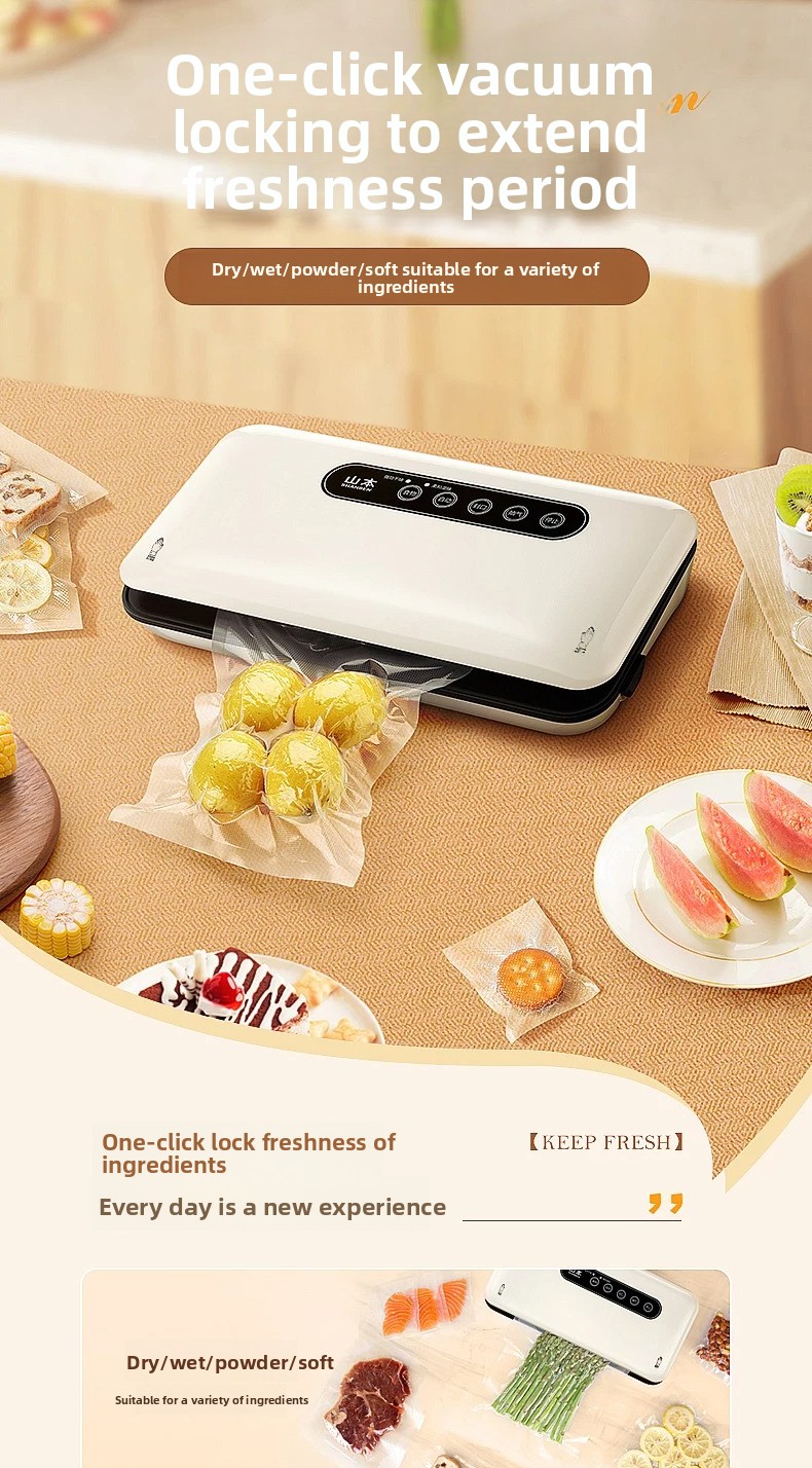Mini Vacuum Sealer Machine Aut - Food With Snacks recension och pris