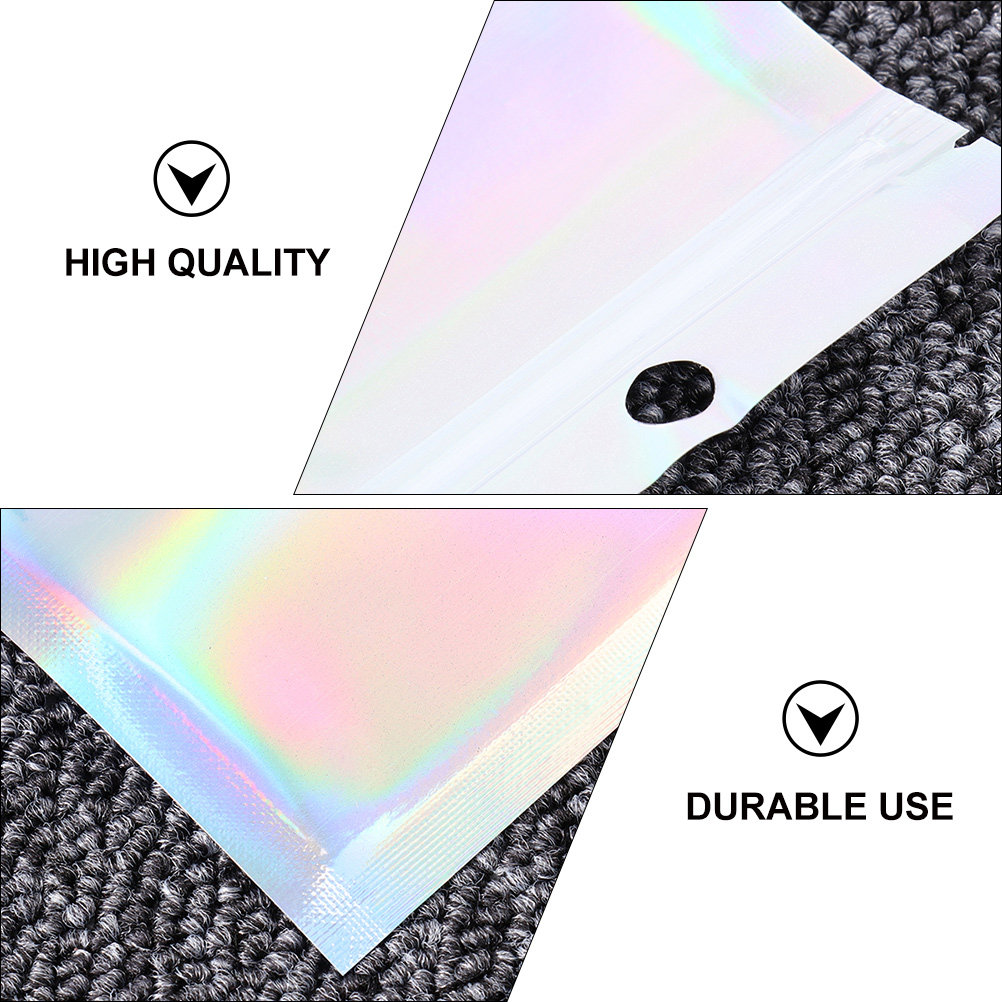 100Pcs Flash Aluminum Foil Bag - Food Energy Snacks recension och pris