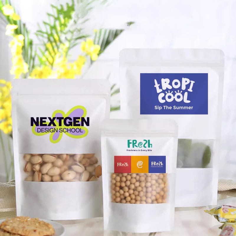 50pcs Customized White Frosted - Food Lovers Snacks recension och pris