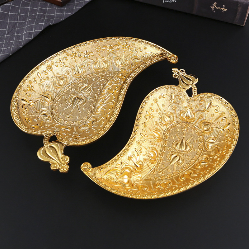 Creative Zinc Alloy Golden Lea - Zinc Food Snacks recension och pris