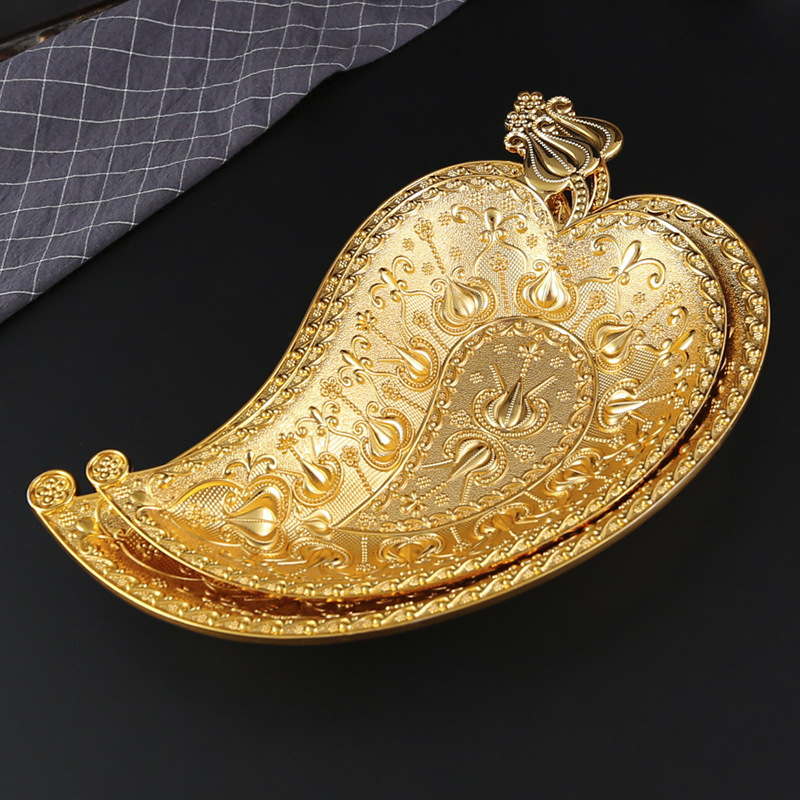 Creative Zinc Alloy Golden Lea - Zinc Food Snacks recension och pris
