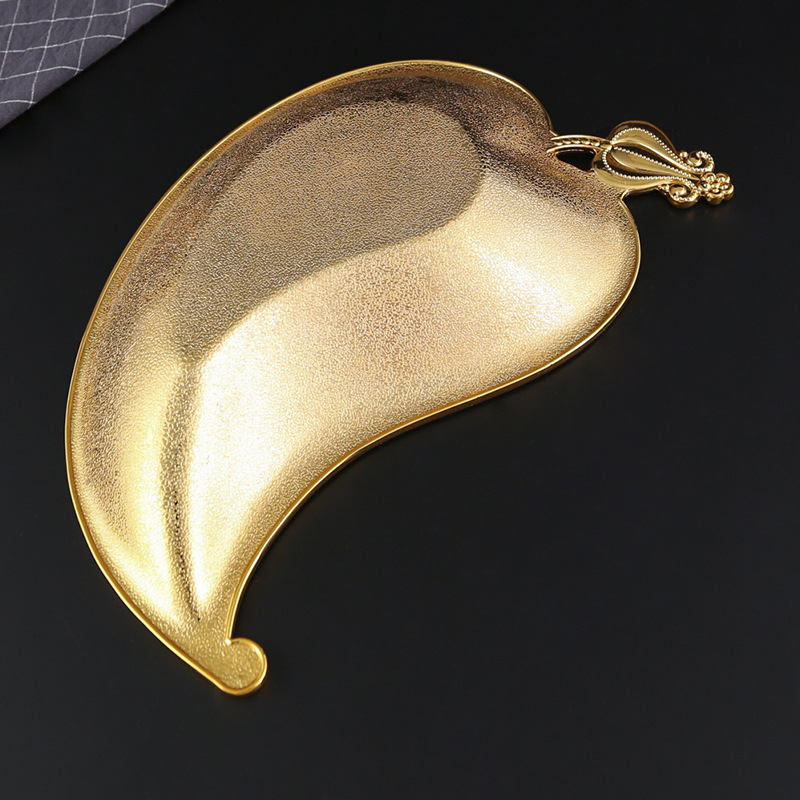 Creative Zinc Alloy Golden Lea - Zinc Food Snacks recension och pris
