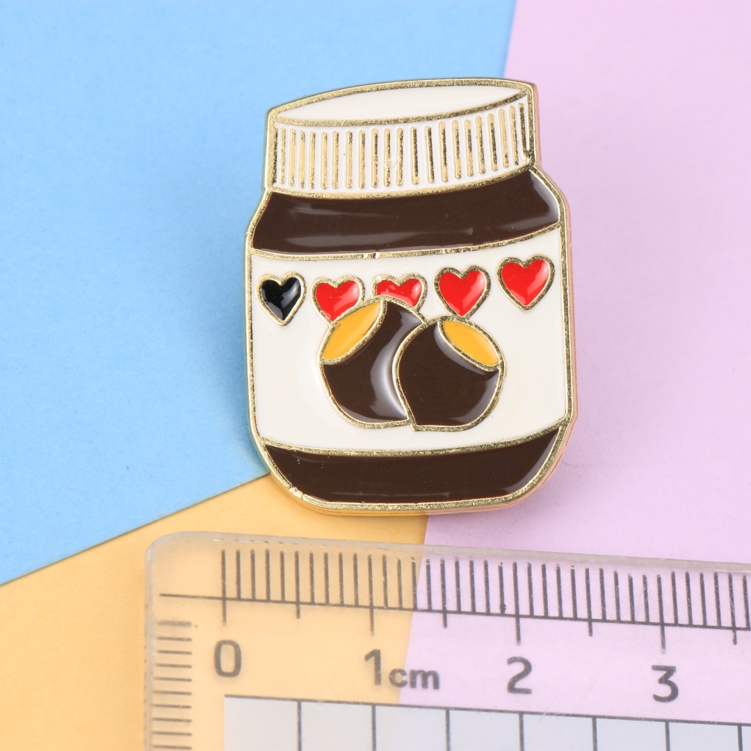 Cute Chocolate Spread Jar Enam - Zinc Food Snacks recension och pris
