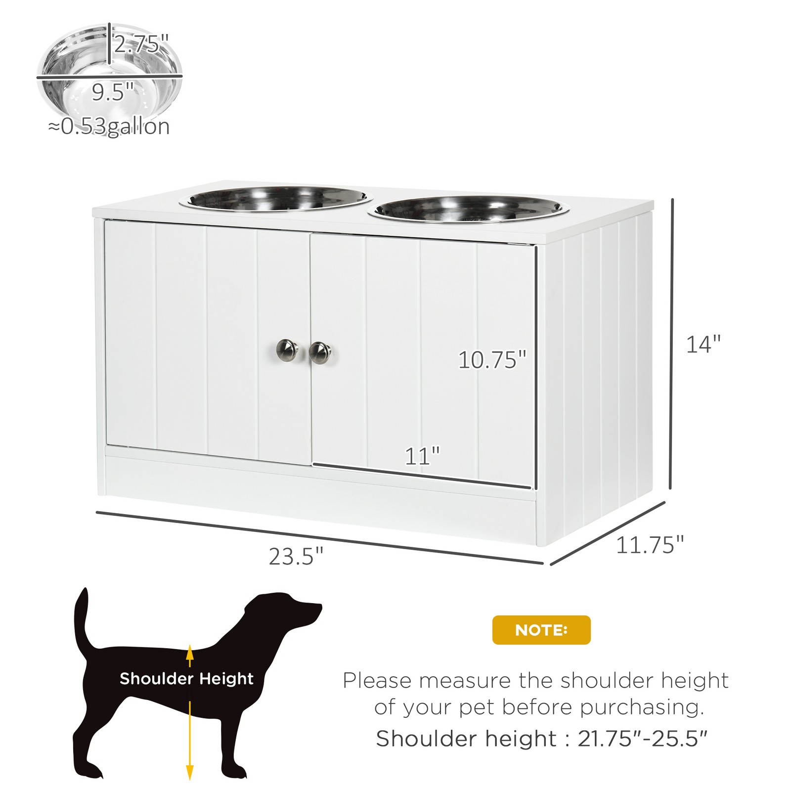 Magnetic-Door Dog Food Storage - Foods X recension och pris
