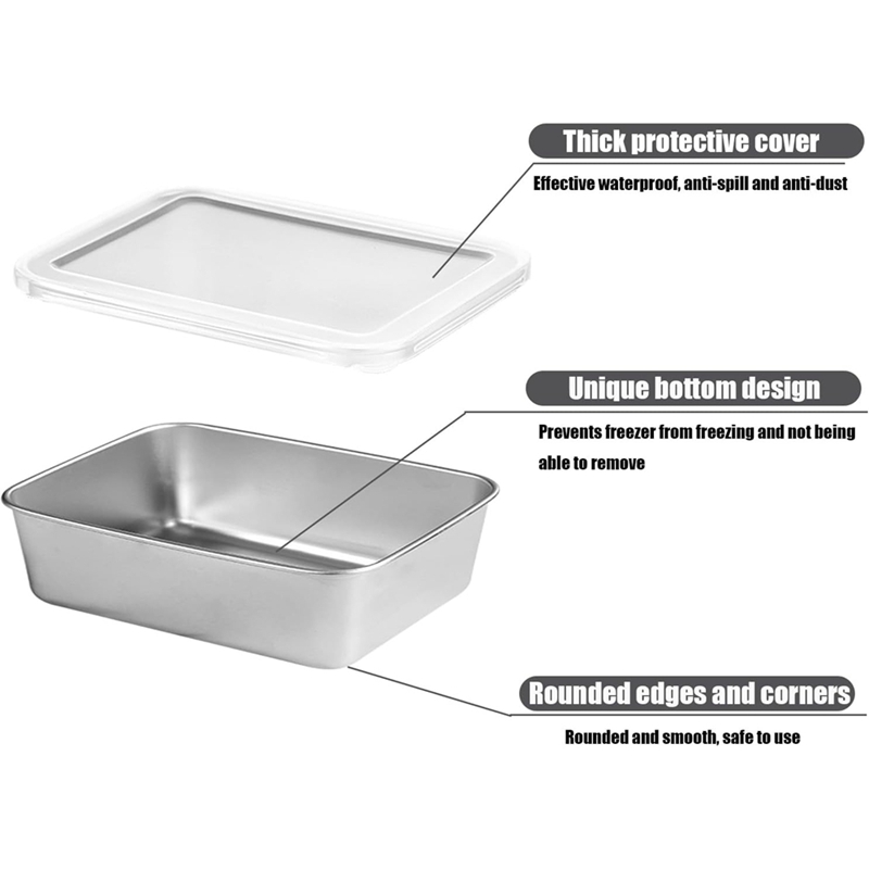 Stainless Steel Containers for - Food & Snacks Coloring recension och pris