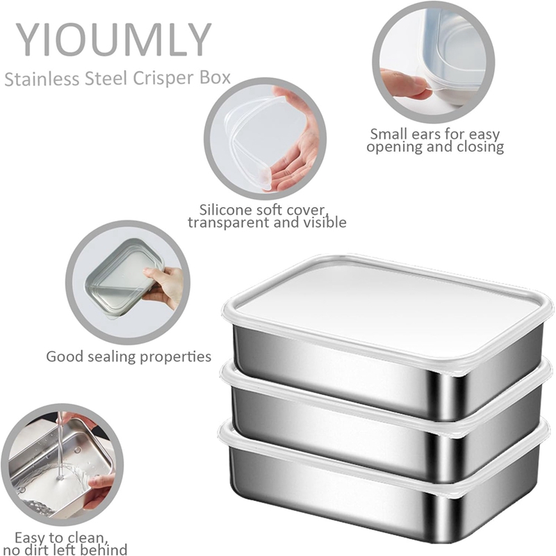 Stainless Steel Containers for - Food & Snacks Coloring recension och pris