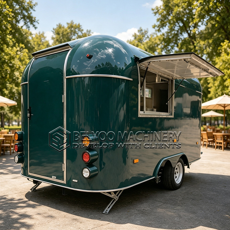 Belyoo Commercial Food Trailer - Food With Snacks recension och pris