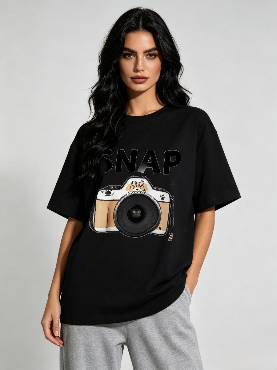 T Shirts Cotton Snack Pocket H - Food Energy Snacks recension och pris