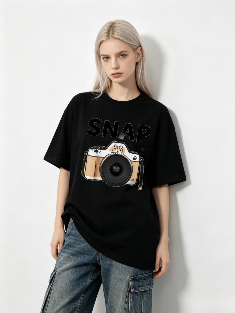 T Shirts Cotton Snack Pocket H - Food Energy Snacks recension och pris