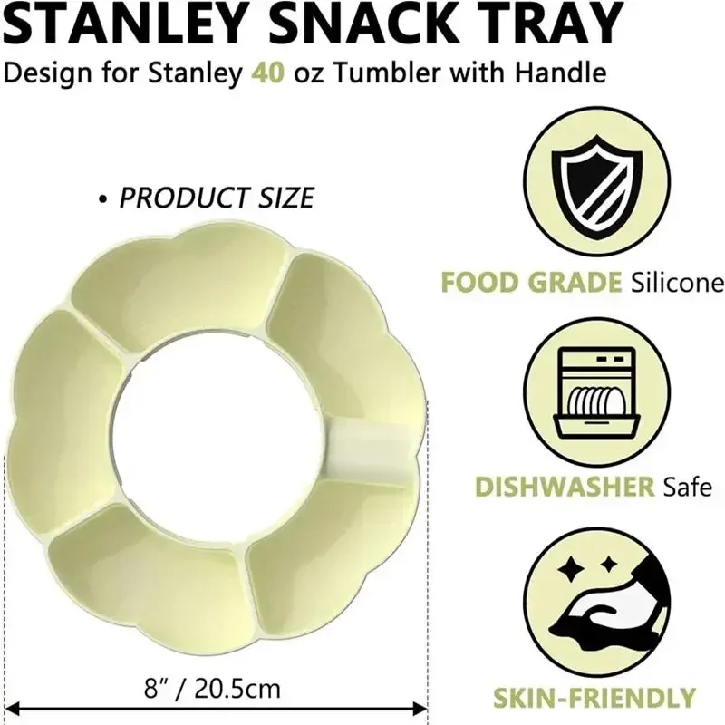 Silicone Snack Platter for Sta - Food Platter Snacks recension och pris