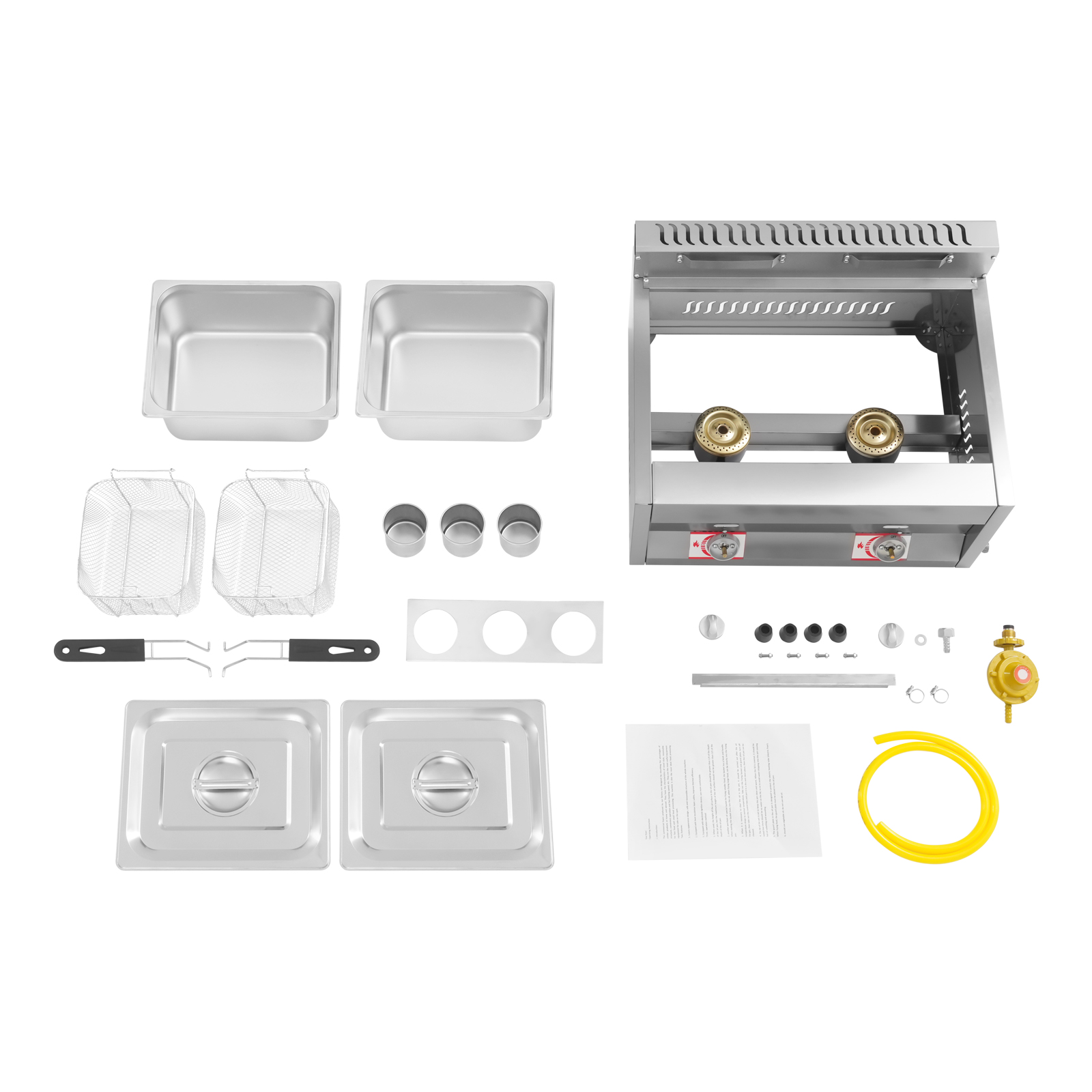 6Lx2 Dual Tank Commercial Gas  - Food Energy Snacks recension och pris