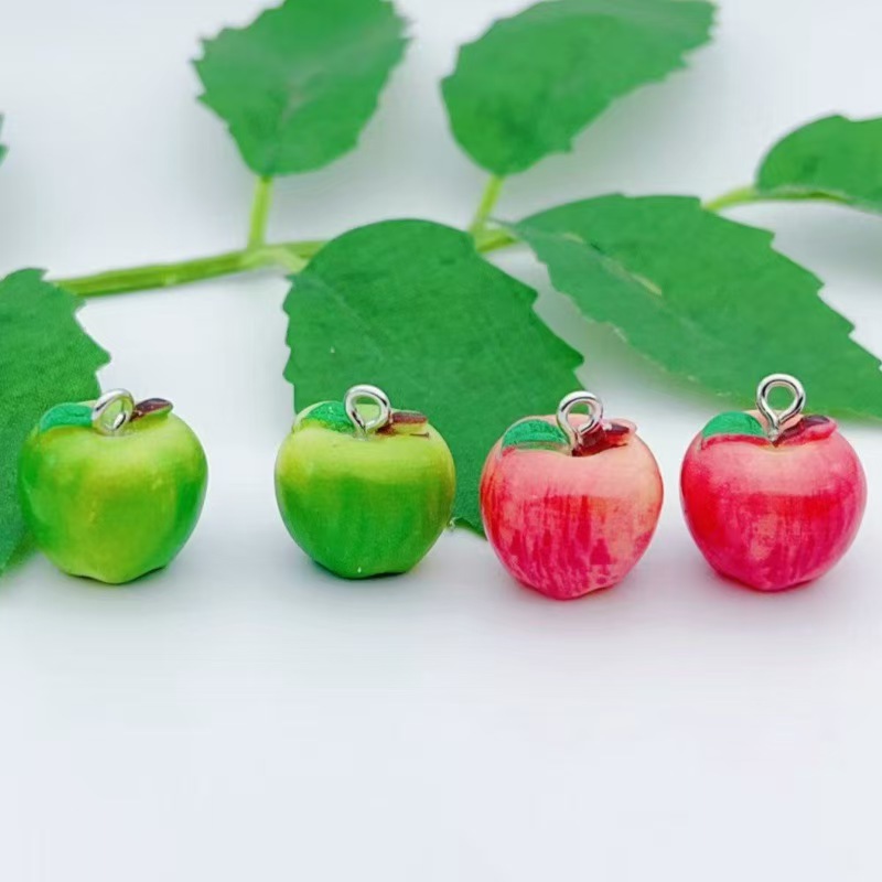 10pcs Simulation Apple Green R - Food & Snacks Coloring recension och pris