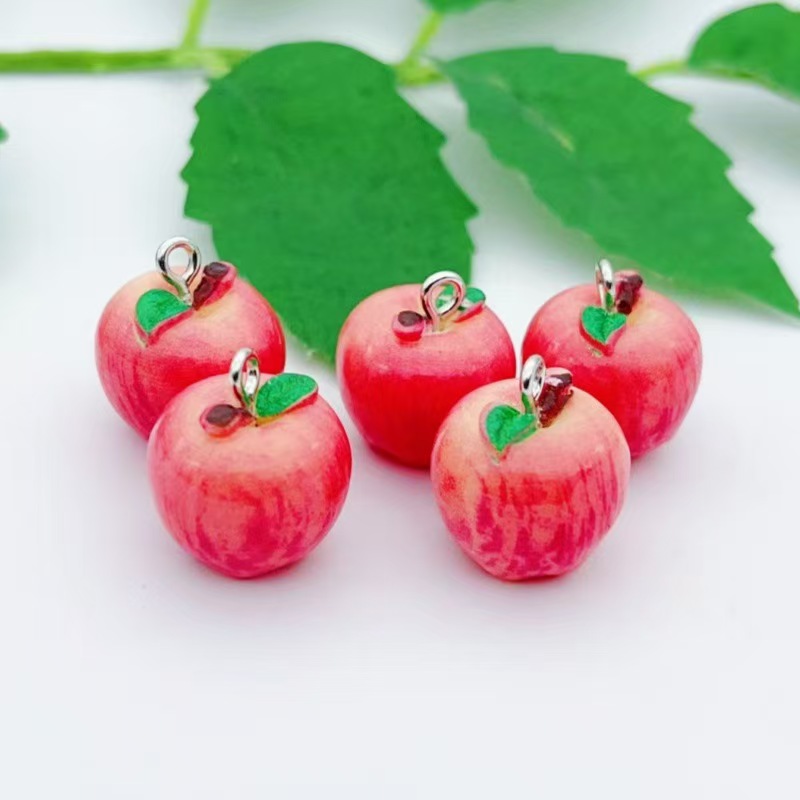 10pcs Simulation Apple Green R - Food & Snacks Coloring recension och pris