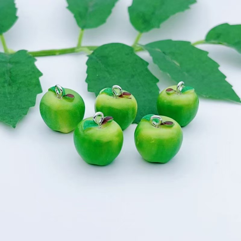 10pcs Simulation Apple Green R - Food & Snacks Coloring recension och pris
