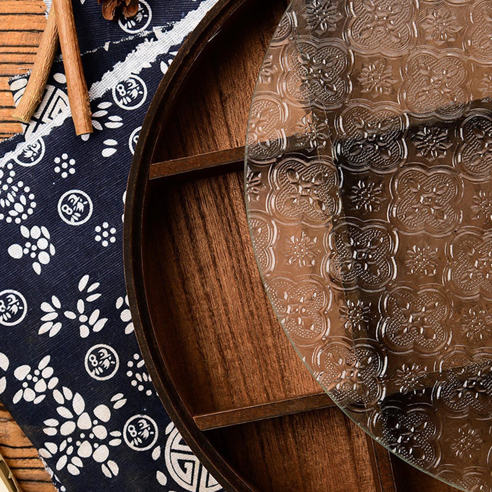 Large Capacity Wooden Serving  - Food Platter Snacks recension och pris