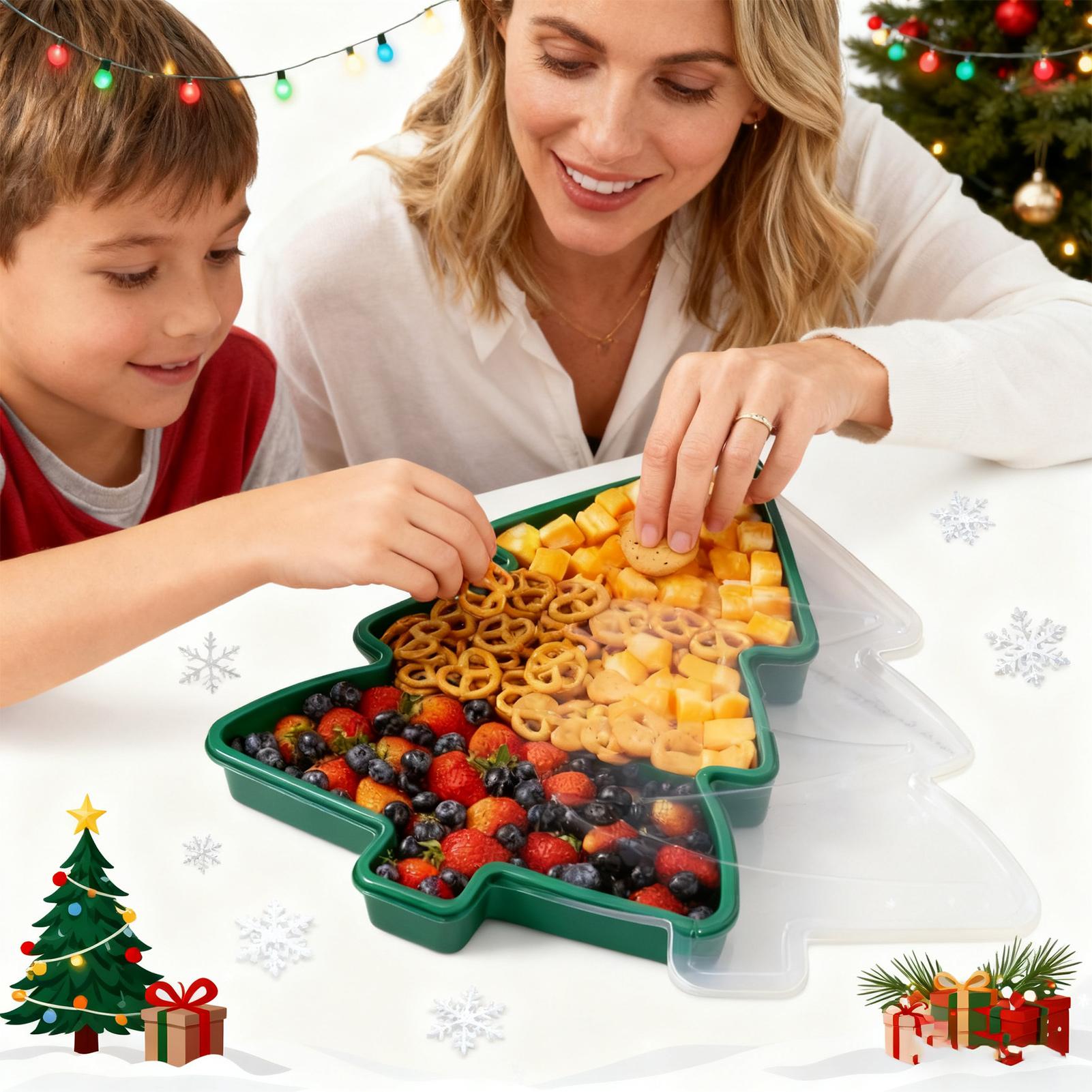 Christmas Snack Tray Food Orga - Food Platter Snacks recension och pris