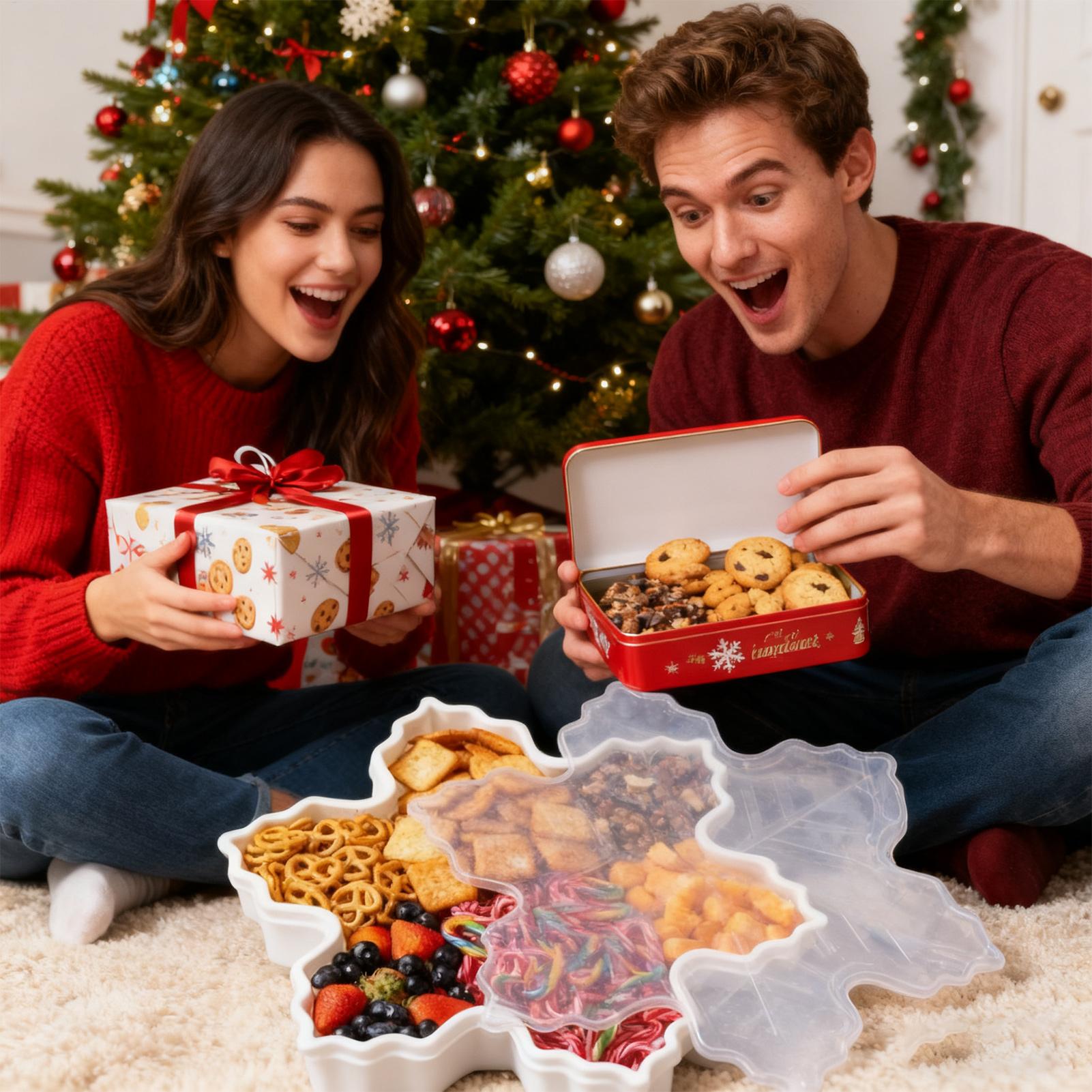 Christmas Snack Tray Food Orga - Food Platter Snacks recension och pris