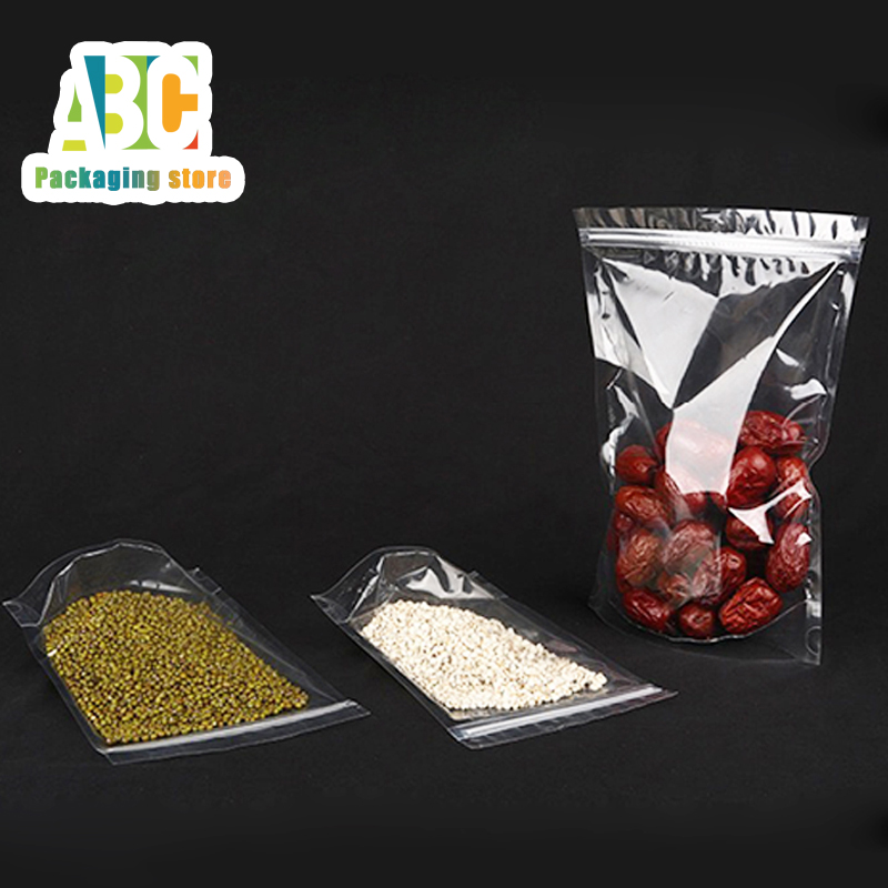 Transparent Self-Supporting Zi - Food Lovers Snacks recension och pris