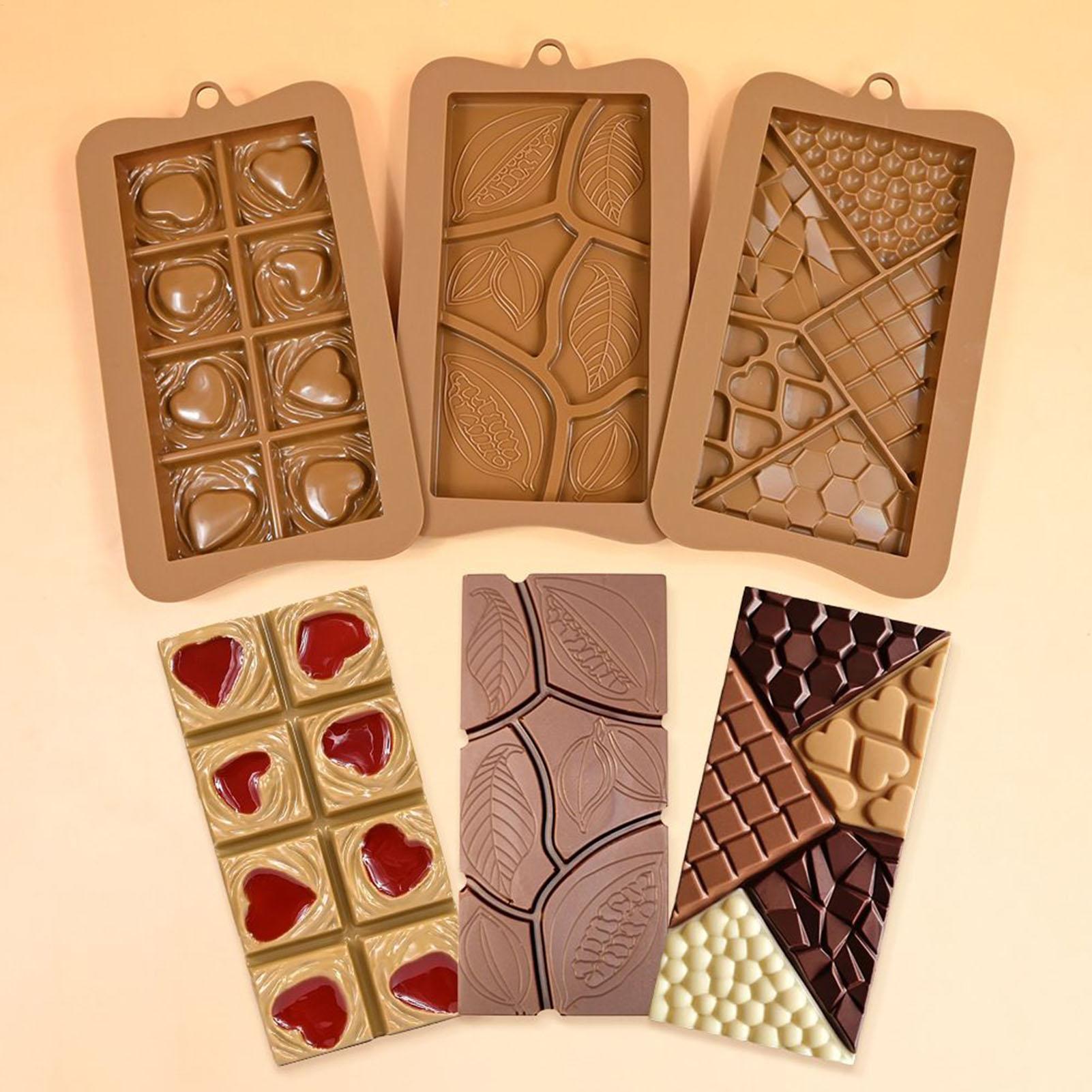 Silicone Chocolate Bar Mold Fo - Food Energy Snacks recension och pris
