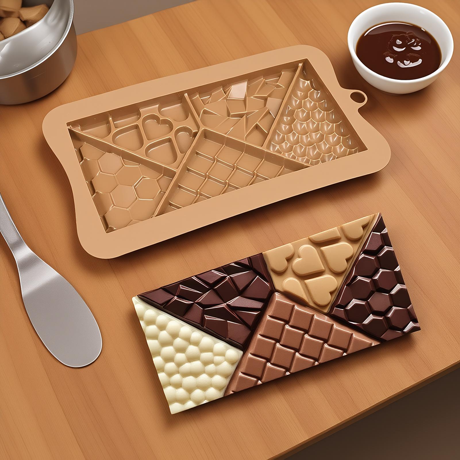 Silicone Chocolate Bar Mold Fo - Food Energy Snacks recension och pris