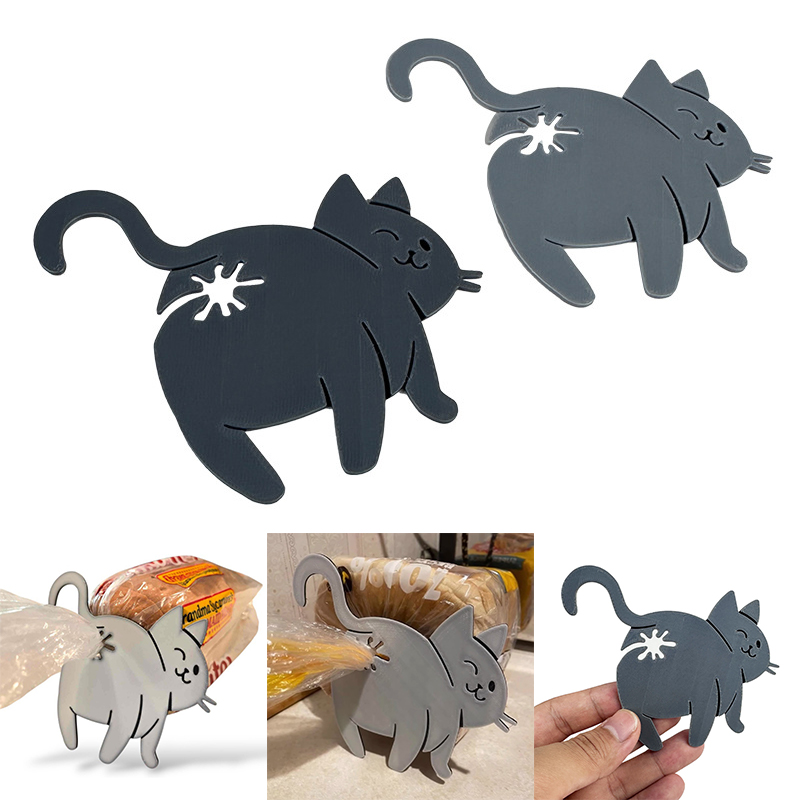 ★▲2pcs 3D Cat Butt Bread Bag C - Food Lovers Snacks recension och pris
