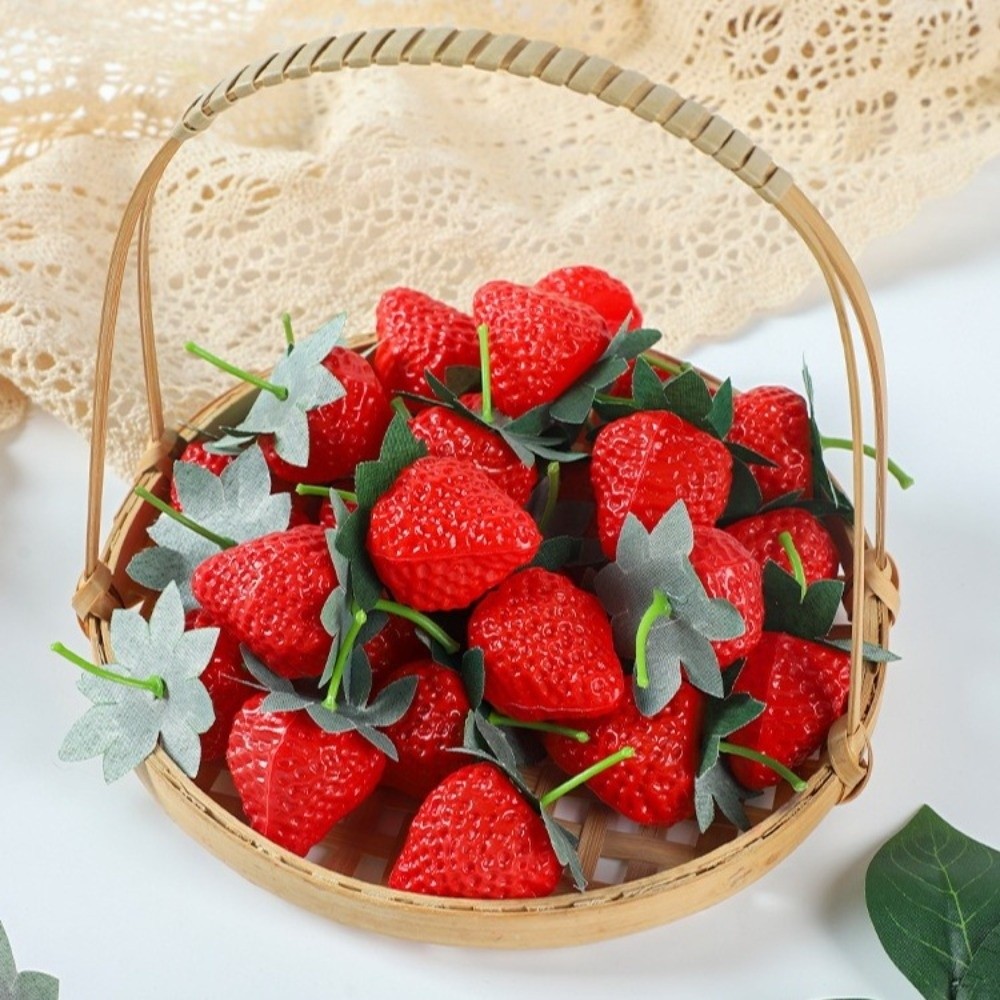 10Pcs Realistic Artificial Str - Foods X recension och pris