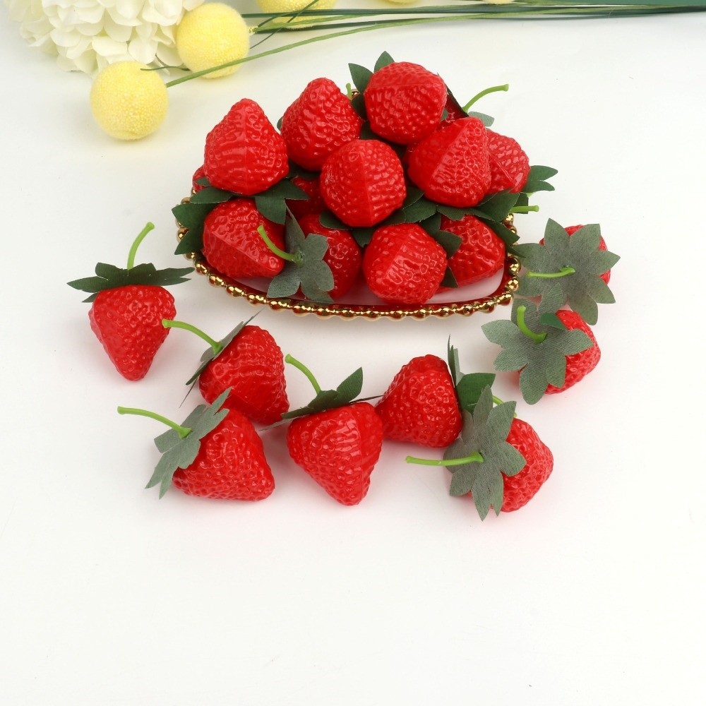 10Pcs Realistic Artificial Str - Foods X recension och pris