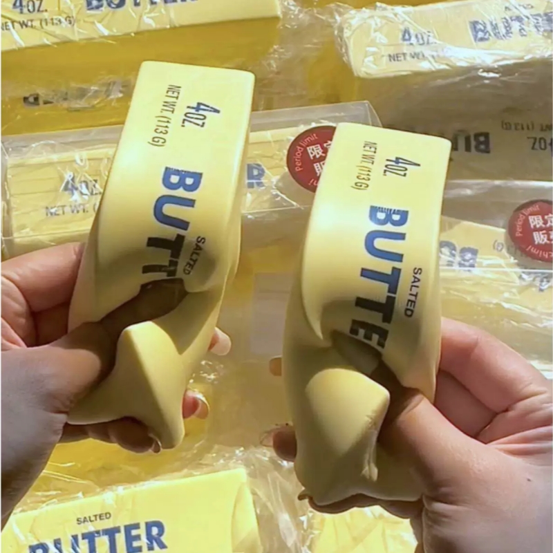 1Pc Butter Squeeze Toy For Adu - Food & Snacks Coloring recension och pris