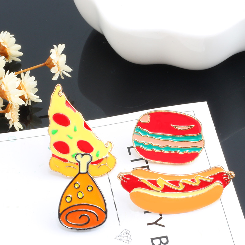 13 Style Snack Brooch Burger P - Zinc Food Snacks recension och pris