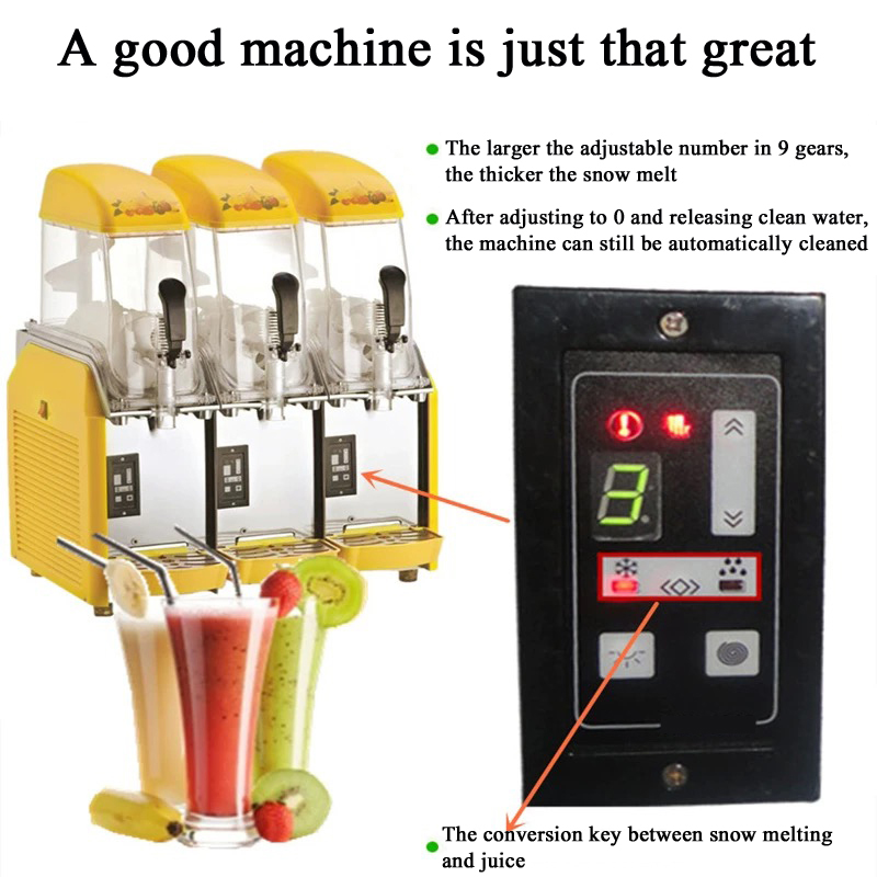 1100W Commercial Electric Snow - Foods X recension och pris