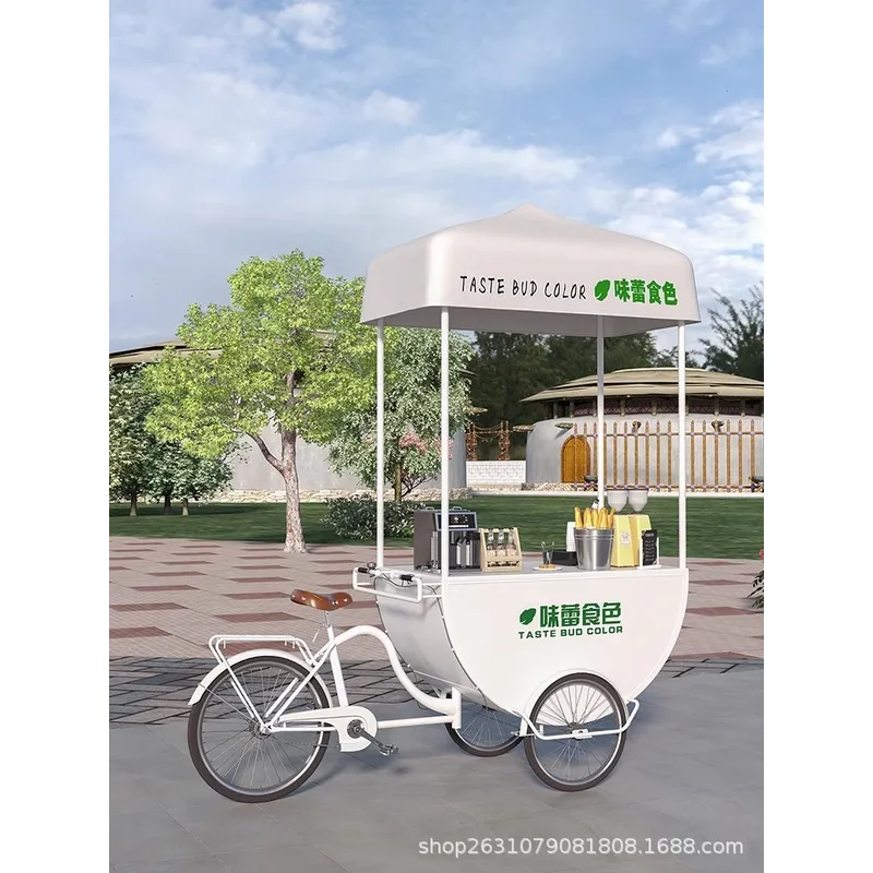 Outdoor Mobile Food Cart Snack - Food With Snacks recension och pris