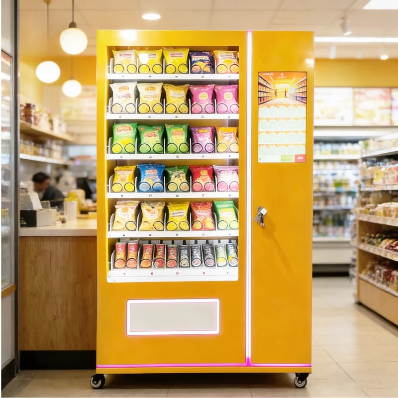 Automatic Snack Vending Machin - Food With Snacks recension och pris