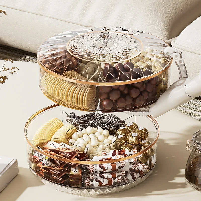 Rotatable Snack Storage Box Fr - Food Platter Snacks recension och pris