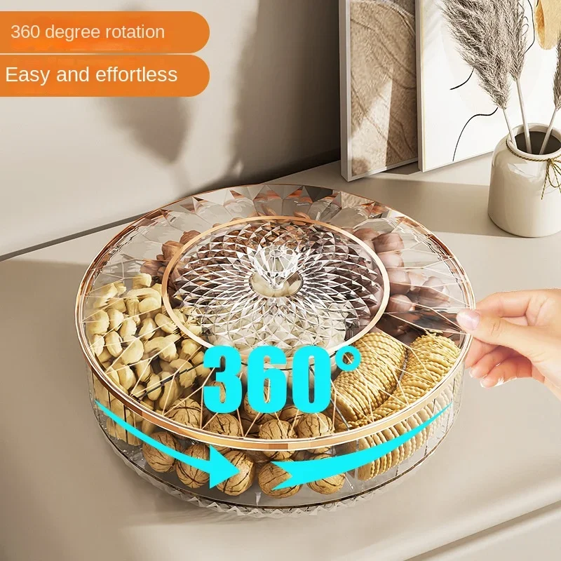 Rotatable Snack Storage Box Fr - Food Platter Snacks recension och pris