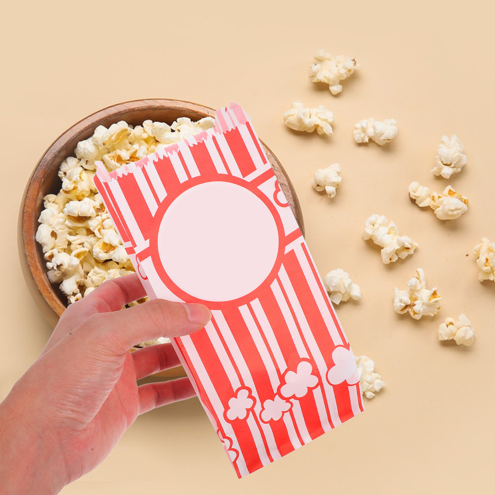 30Pcs Greaseproof Popcorn Bags - Food With Snacks recension och pris