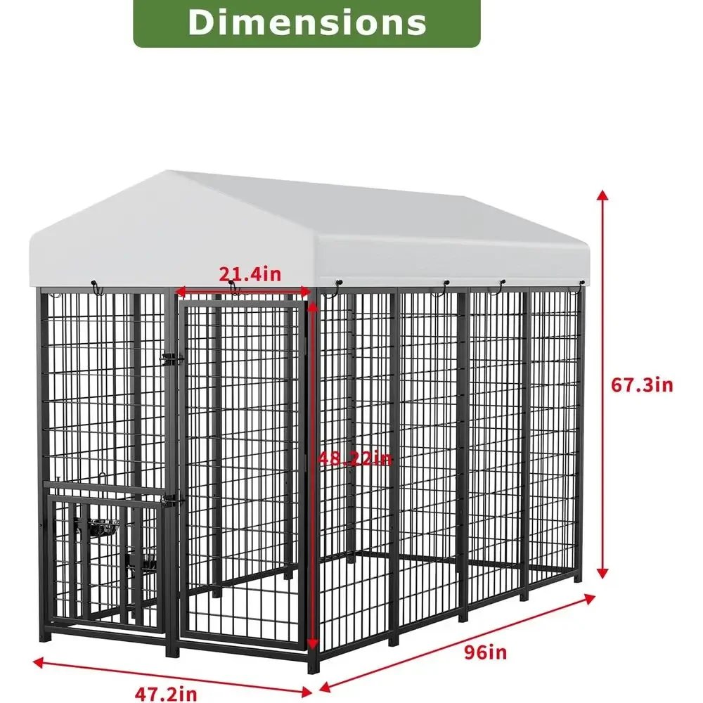 Sturdy Outdoor Dog Enclosure w - Foods X recension och pris